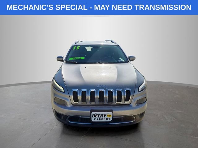 Used 2015 Jeep Cherokee Limited with VIN 1C4PJMDB7FW633017 for sale in Pleasant Hill, IA