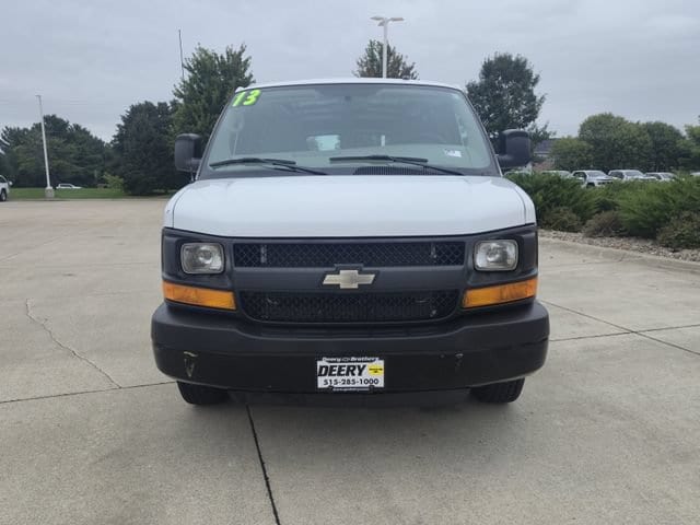 Used 2013 Chevrolet Express Cargo Work Van with VIN 1GCWGFFA1D1171638 for sale in Pleasant Hill, IA