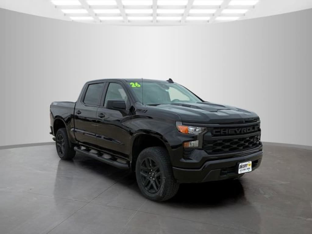 New 2026 Chevrolet Silverado 1500 Custom Trail Boss Truck