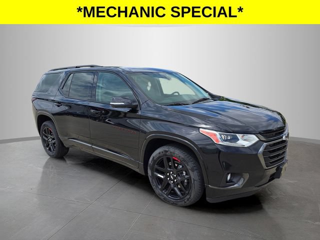 Used 2021 Chevrolet Traverse Premier with VIN 1GNEVKKW5MJ246036 for sale in Pleasant Hill, IA