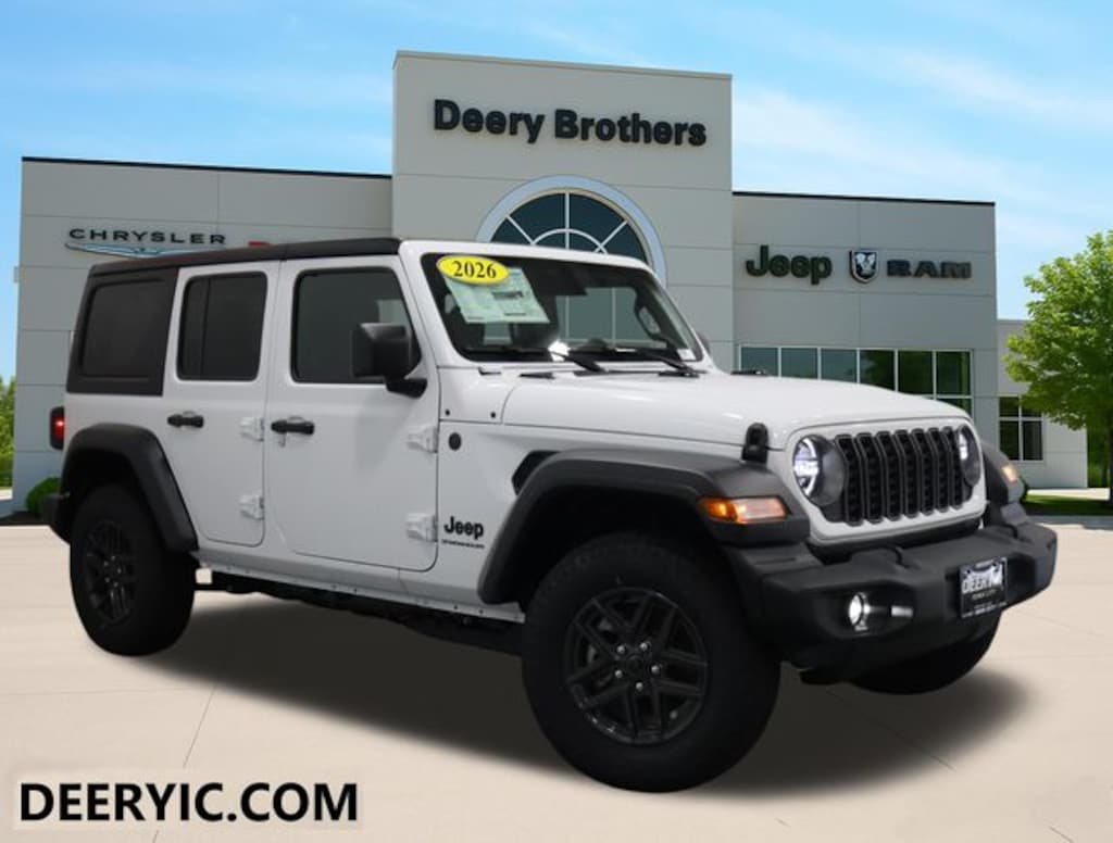 New 2026 Jeep Wrangler Sport S Sport Utility