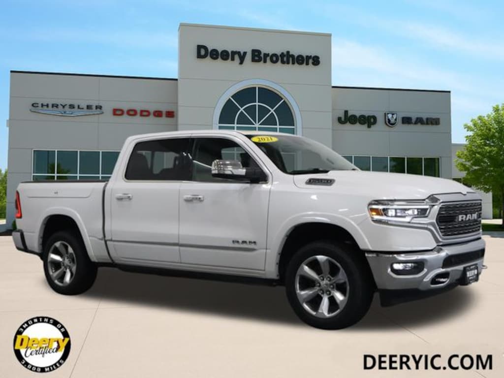 Used 2021 Ram 1500 Limited 4x4 Truck Crew Cab