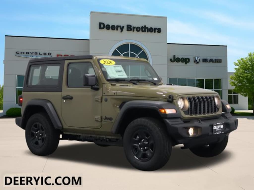 New 2026 Jeep Wrangler Sport Sport Utility