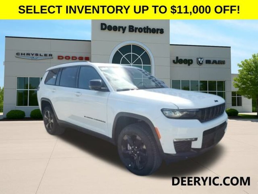 New 2025 Jeep Grand Cherokee L LIMITED 4X4 Sport Utility