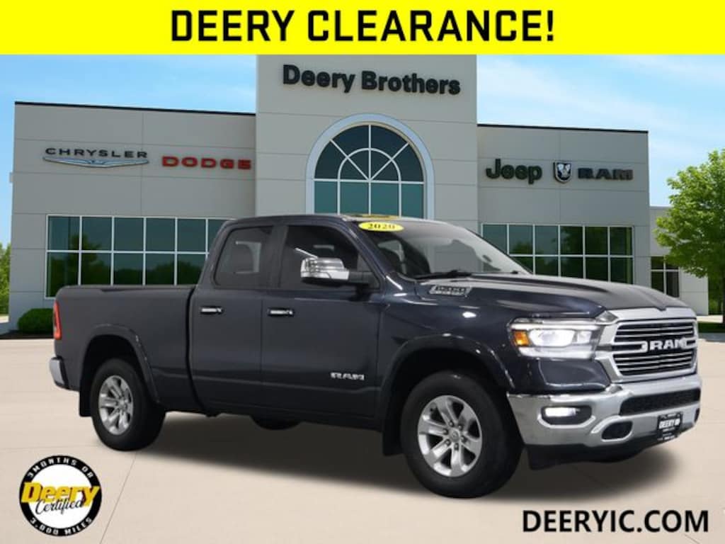 Used 2020 Ram 1500 Laramie 4x4 Truck Quad Cab