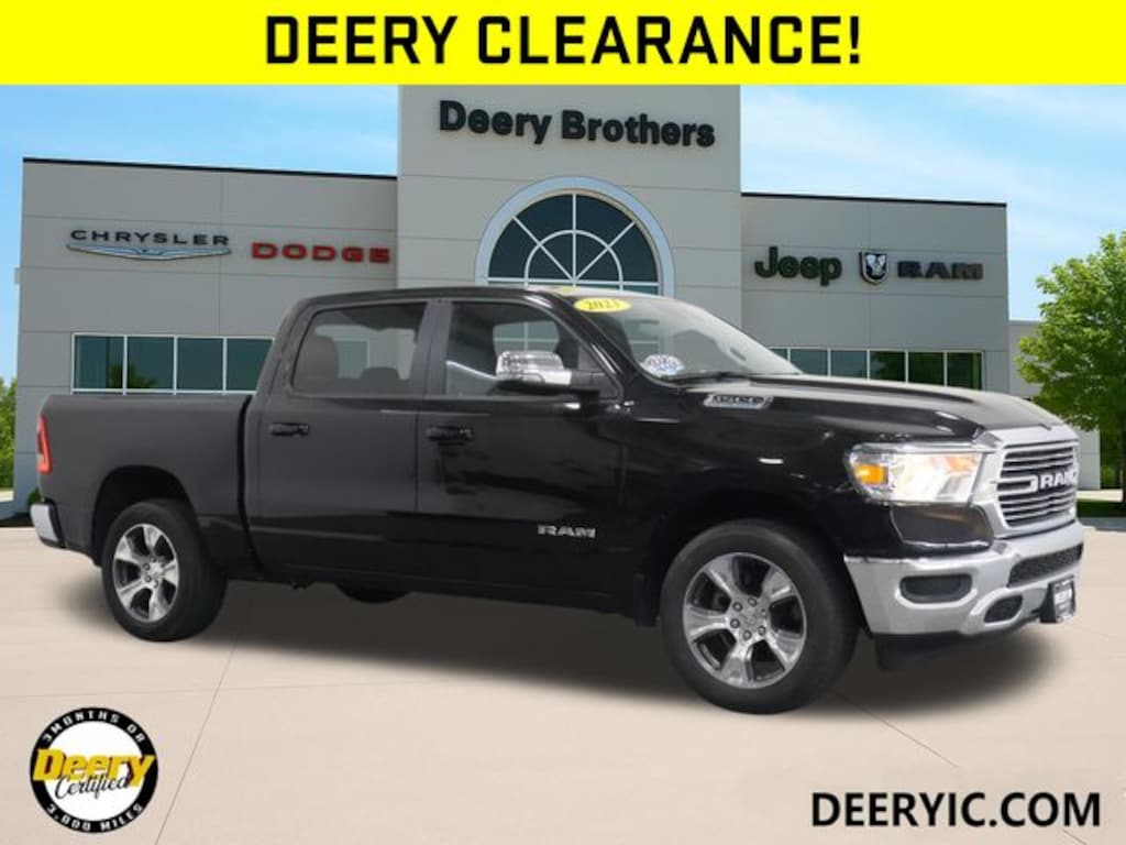 Used 2023 Ram 1500 Laramie 4x4 Truck Crew Cab