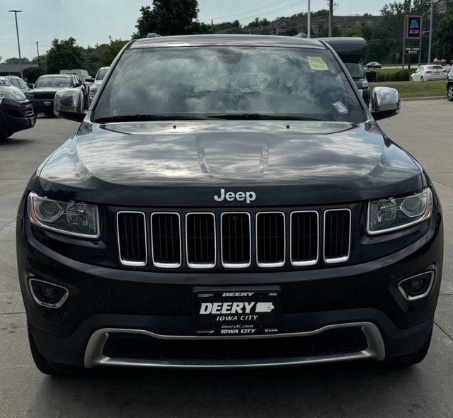 Used 2015 Jeep Grand Cherokee Limited with VIN 1C4RJFBM8FC890701 for sale in Iowa City, IA