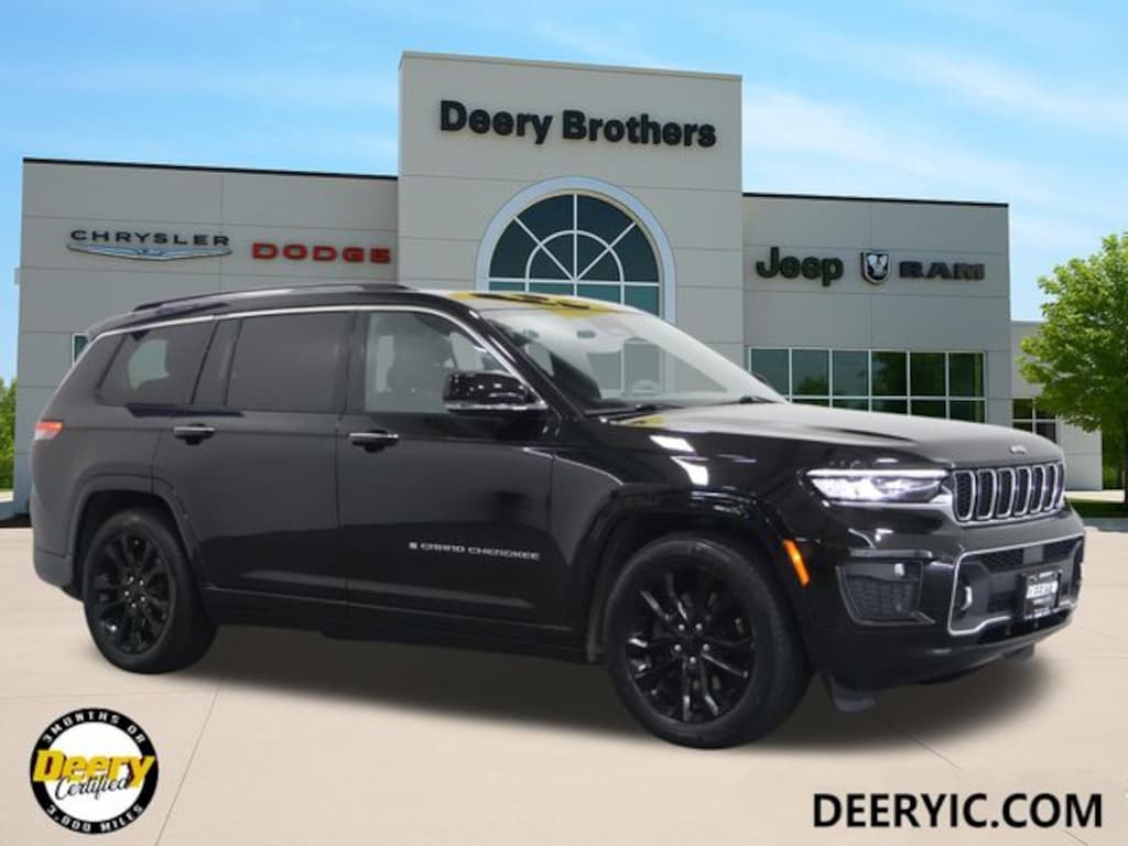 Used 2022 Jeep Grand Cherokee L Overland 4x4 SUV
