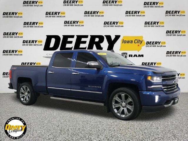 2017 Chevrolet Silverado 1500 LTZ 4x4 Truck Crew Cab