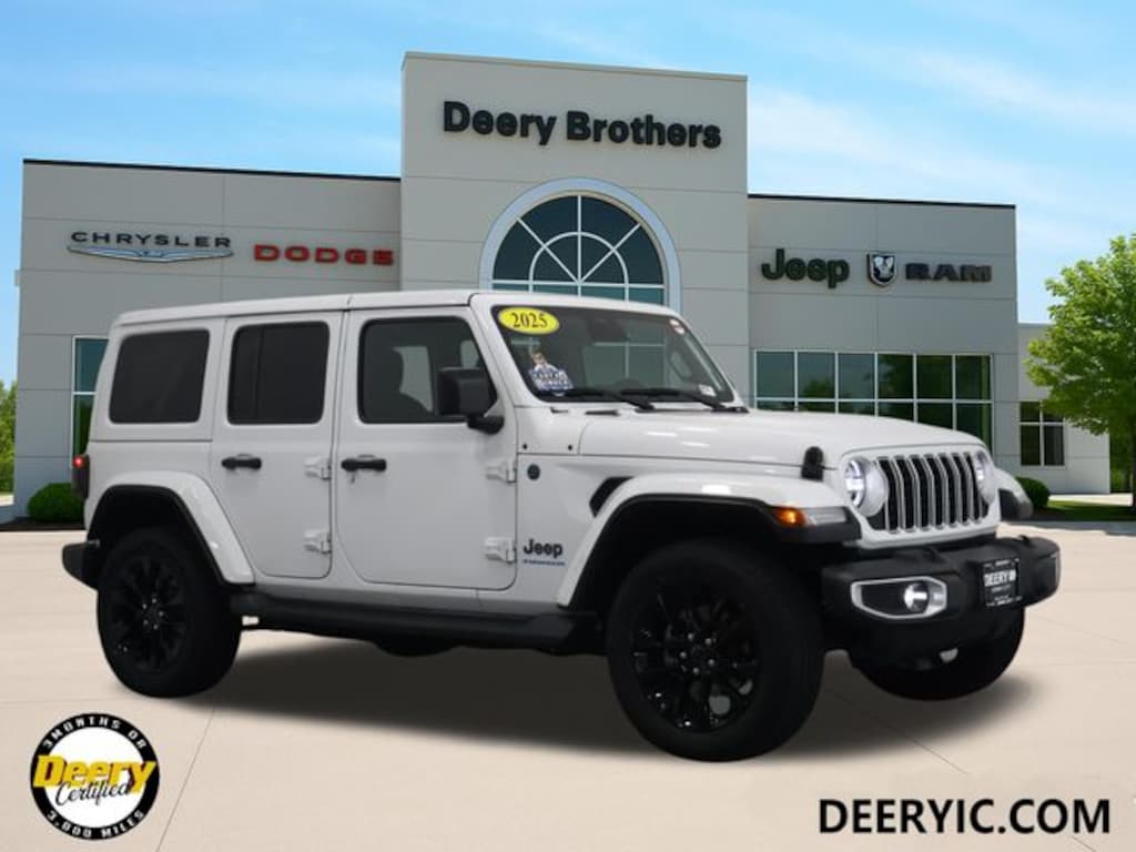 Used 2025 Jeep Wrangler 4xe Sahara 4x4 SUV