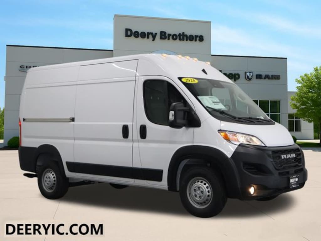 New 2026 Ram ProMaster 1500 Tradesman High Roof Cargo Van