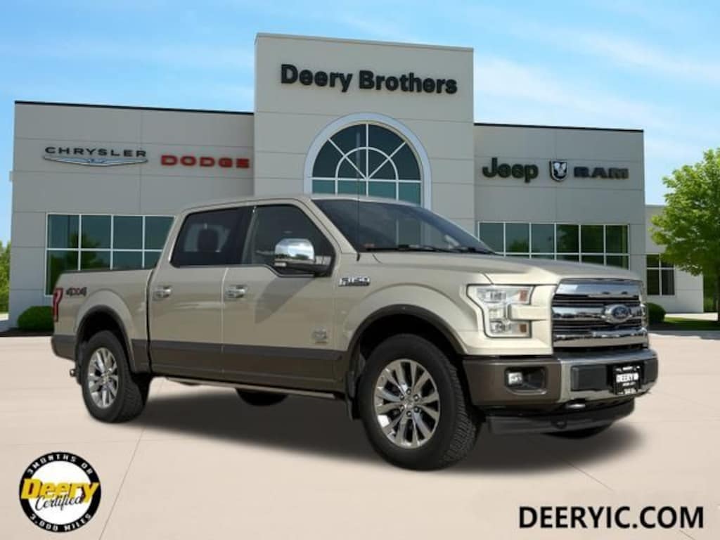 Used 2017 Ford F-150 King Ranch 4x4 Truck SuperCrew Cab