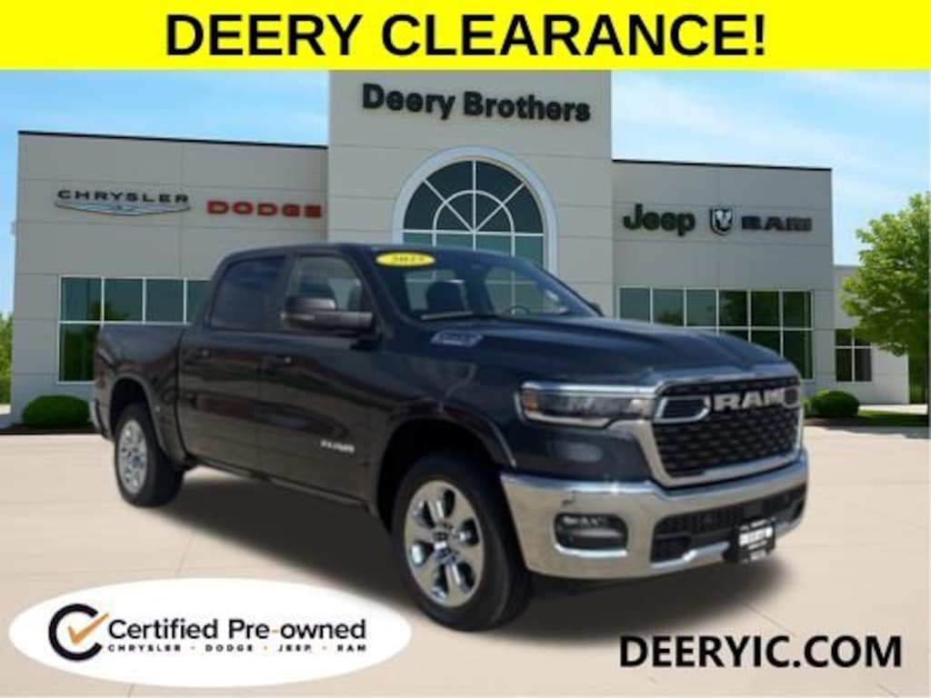 Certified 2025 Ram 1500 Big Horn 4x4 Truck Crew Cab