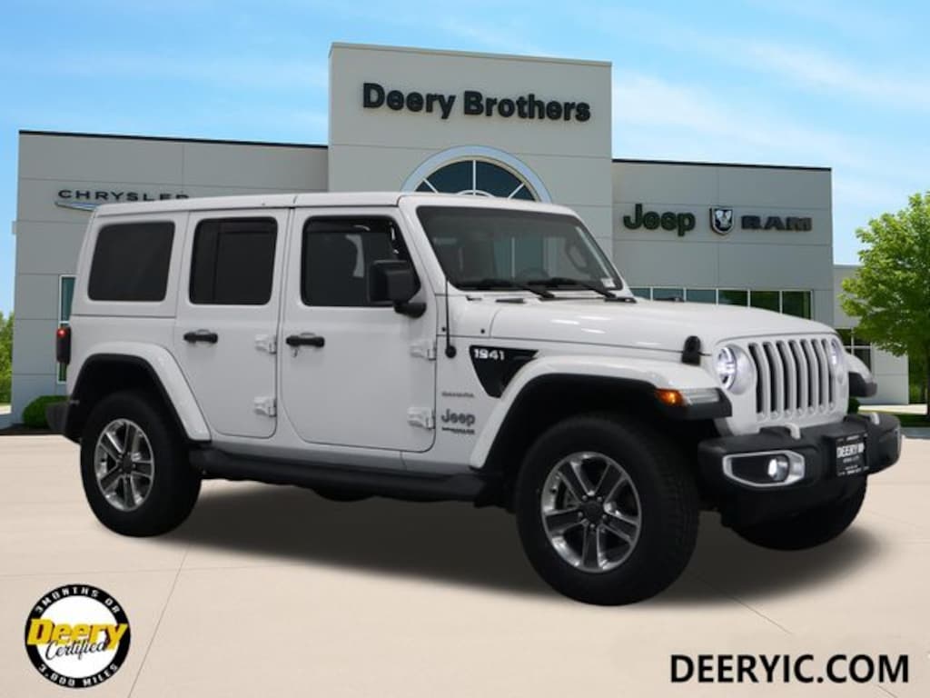 Used 2022 Jeep Wrangler Sahara 4x4 SUV