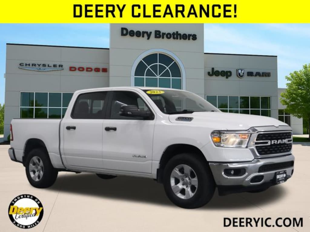 Used 2023 Ram 1500 Big Horn 4x4 Truck Crew Cab