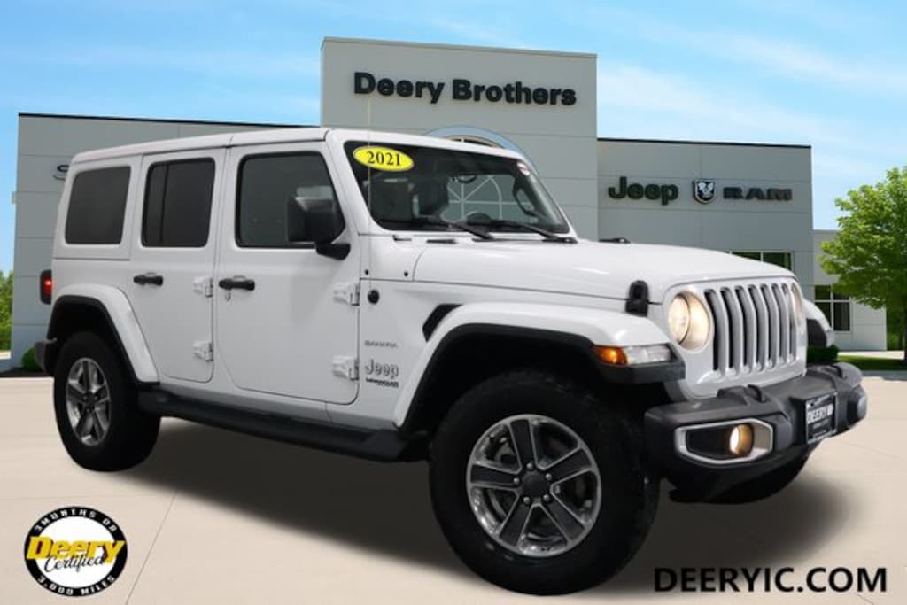 Used 2021 Jeep Wrangler Sahara 4x4 SUV