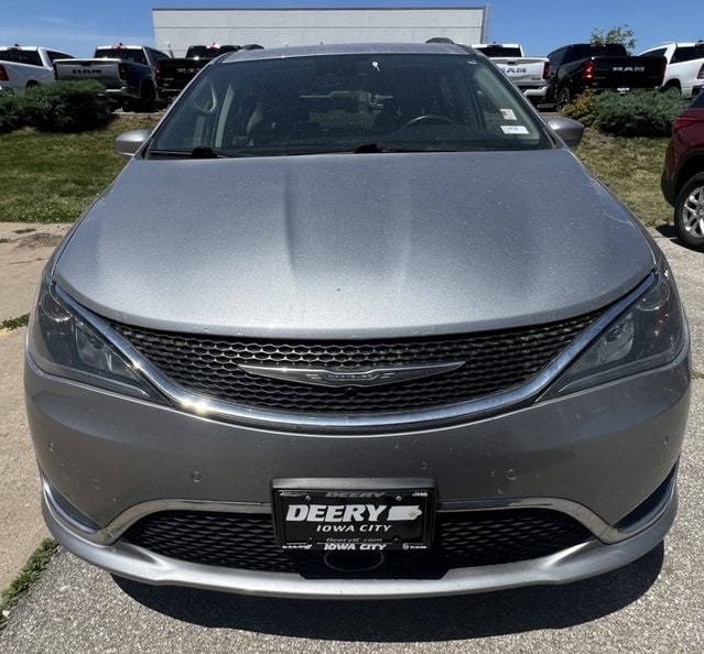 Certified 2017 Chrysler Pacifica Touring-L Plus with VIN 2C4RC1EG7HR850834 for sale in Iowa City, IA
