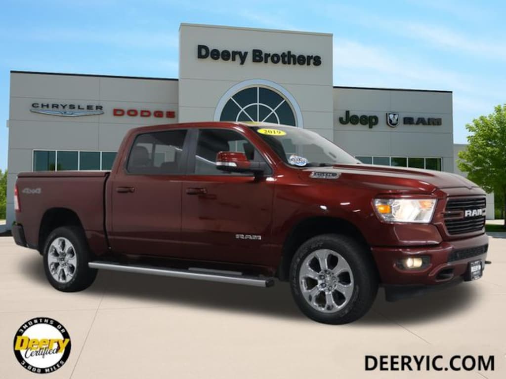 Used 2019 Ram 1500 Big Horn 4x4 Truck Crew Cab