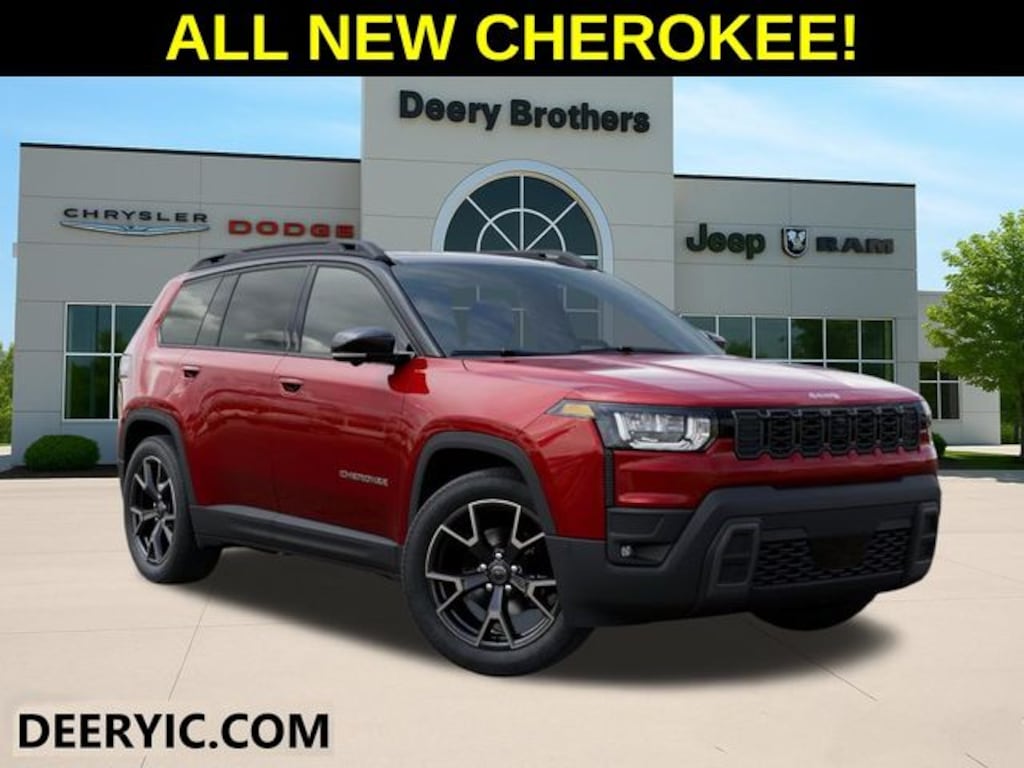 New 2026 Jeep Cherokee Overland Sport Utility