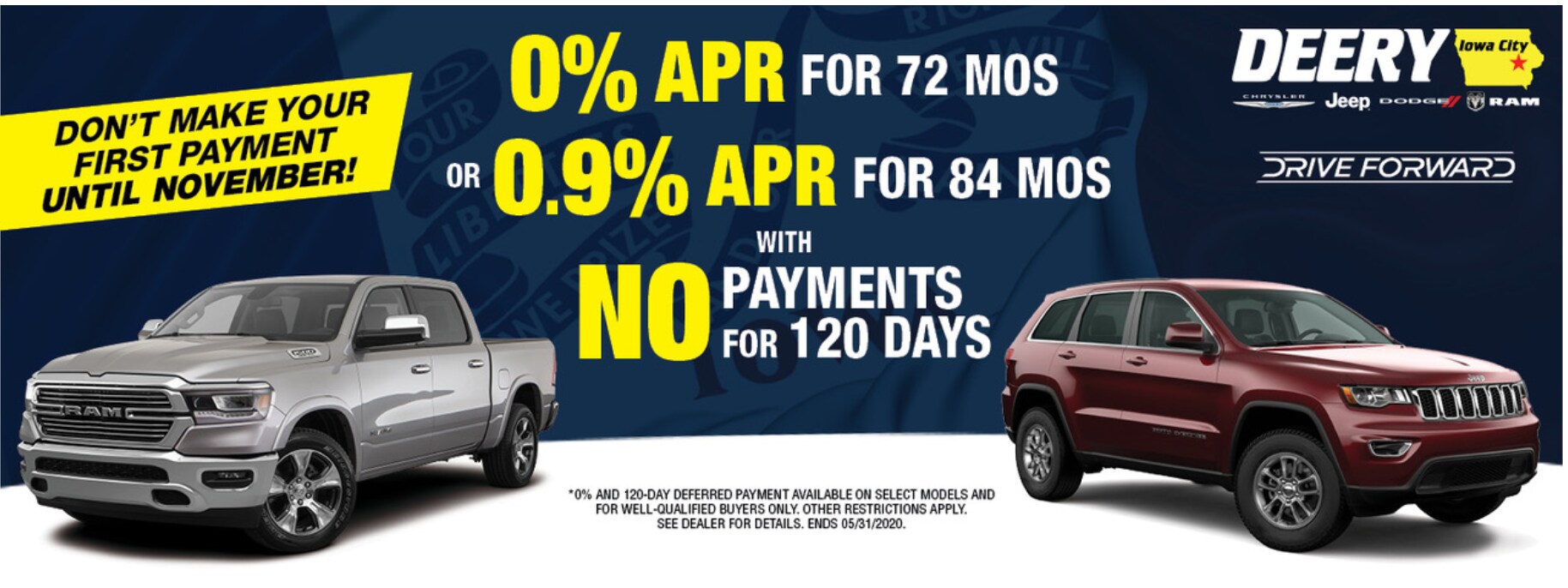 Iowa City Chrysler Dodge Jeep RAM Dealership Deery Brothers of Iowa