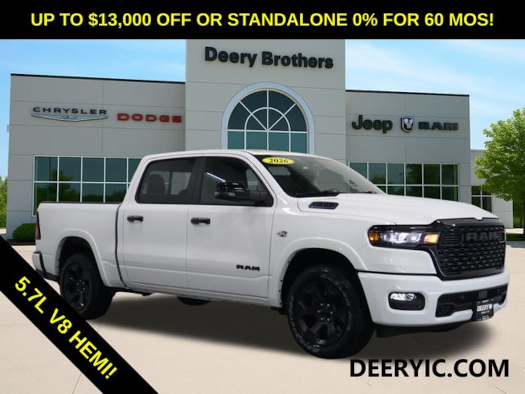 New 2026 Ram 1500 Big Horn Pickup