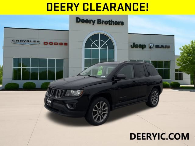Used 2017 Jeep Compass Sport SE with VIN 1C4NJCBA5HD119323 for sale in Iowa City, IA