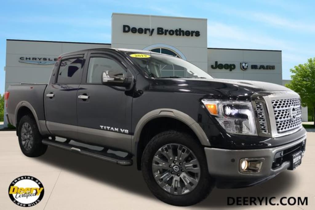 Used 2019 Nissan Titan Platinum Reserve 4x4 Truck Crew Cab