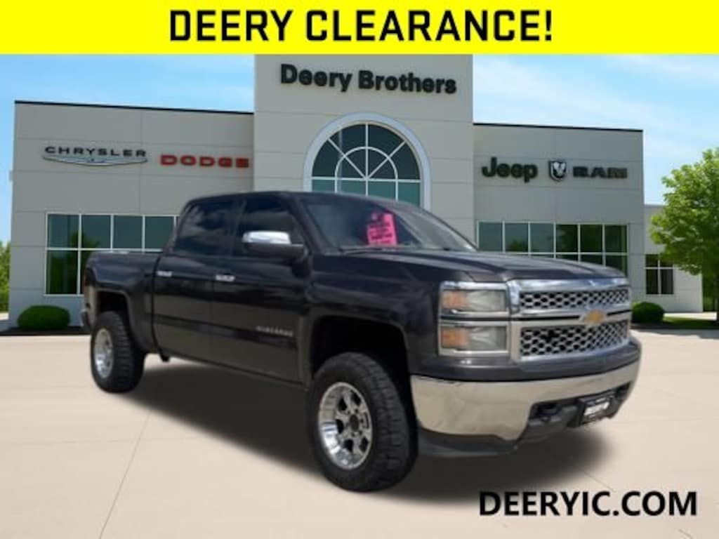 Used 2014 Chevrolet Silverado 1500 LT 4x4 Truck Crew Cab