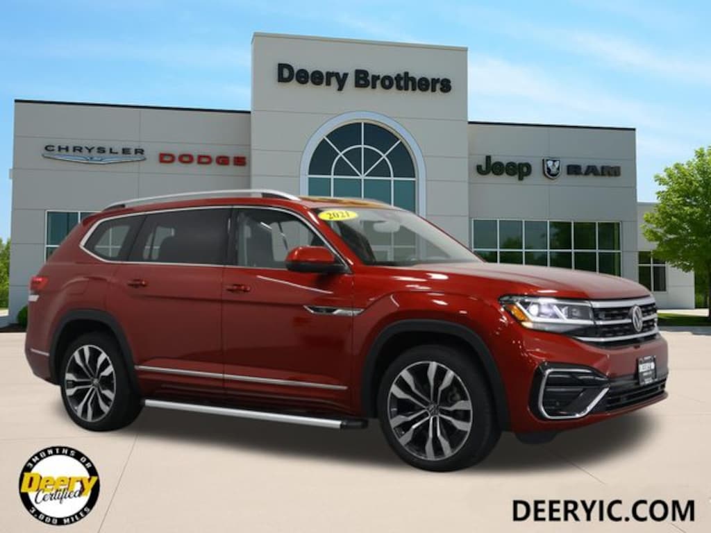 Used 2021 Volkswagen Atlas 3.6L V6 SEL Premium R-Line 4MOTION SUV