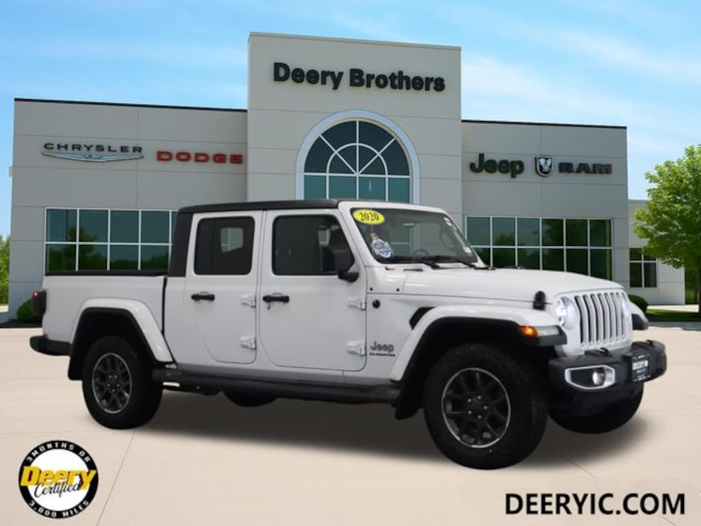 Used 2020 Jeep Gladiator Overland 4x4 Truck Crew Cab