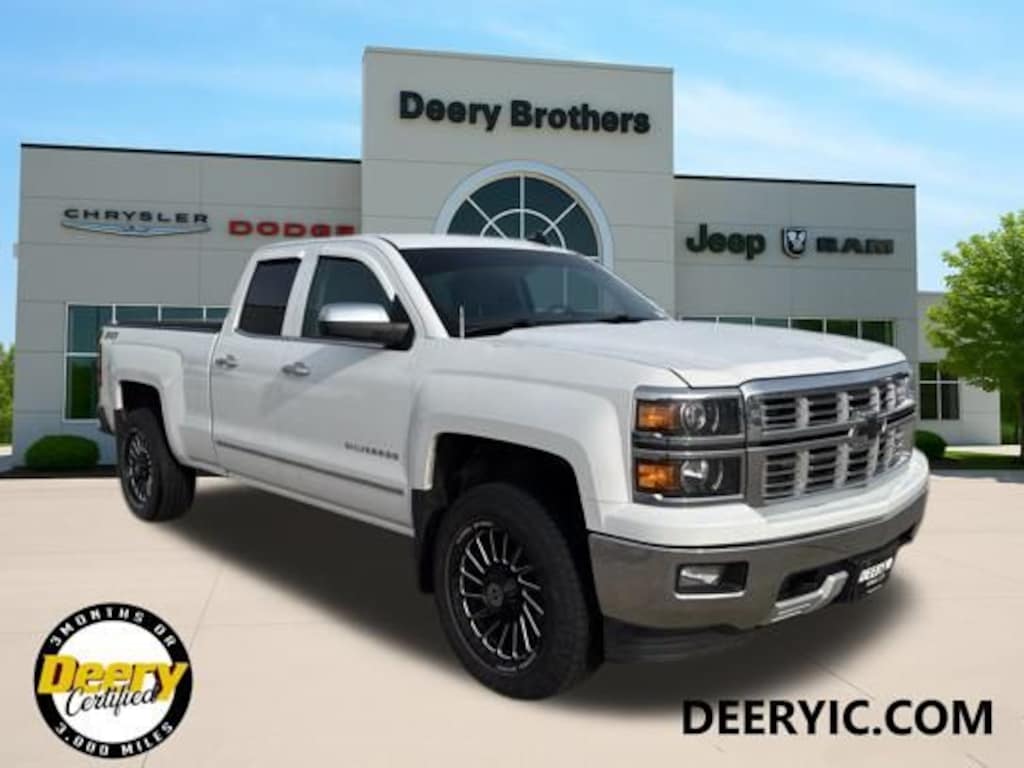 Used 2015 Chevrolet Silverado 1500 LTZ 4x4 Truck Double Cab