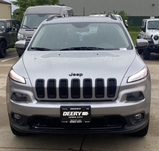 Certified 2016 Jeep Cherokee Altitude with VIN 1C4PJMCB4GW121976 for sale in Iowa City, IA