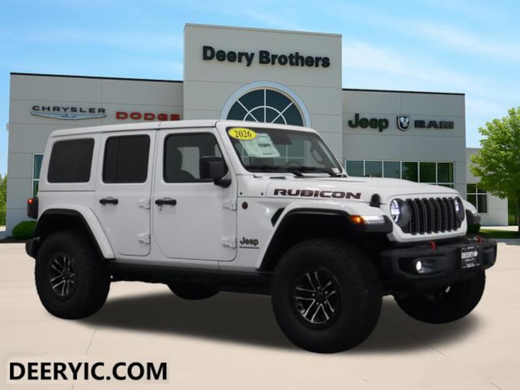 New 2026 Jeep Wrangler Rubicon X Sport Utility