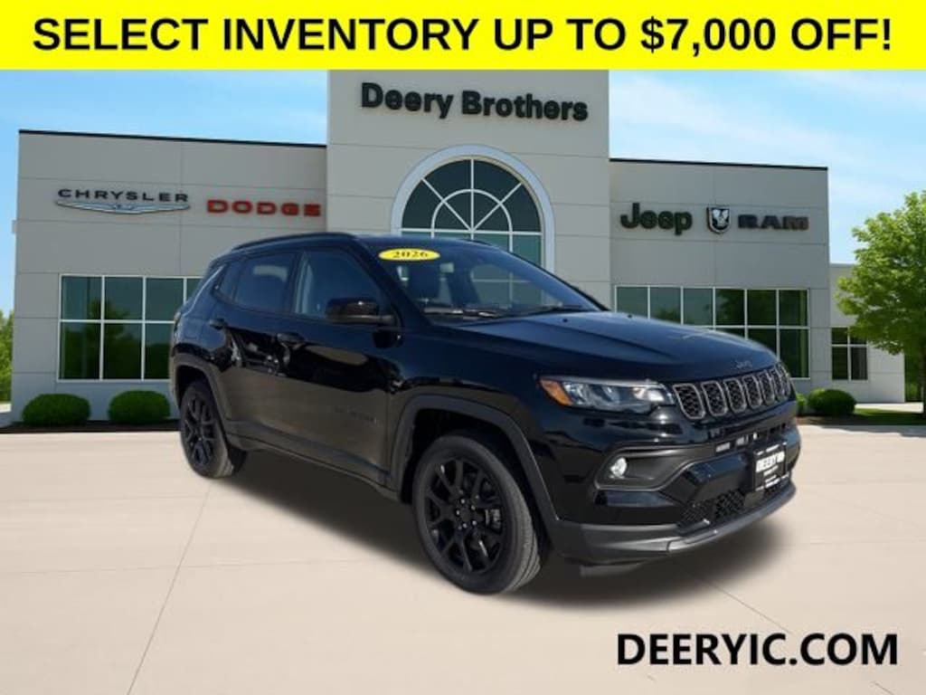 New 2026 Jeep Compass Latitude Altitude Sport Utility
