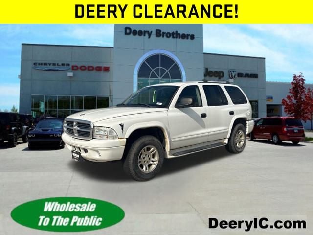 Used 2003 Dodge Durango SLT with VIN 1D4HS48N23F612855 for sale in Iowa City, IA