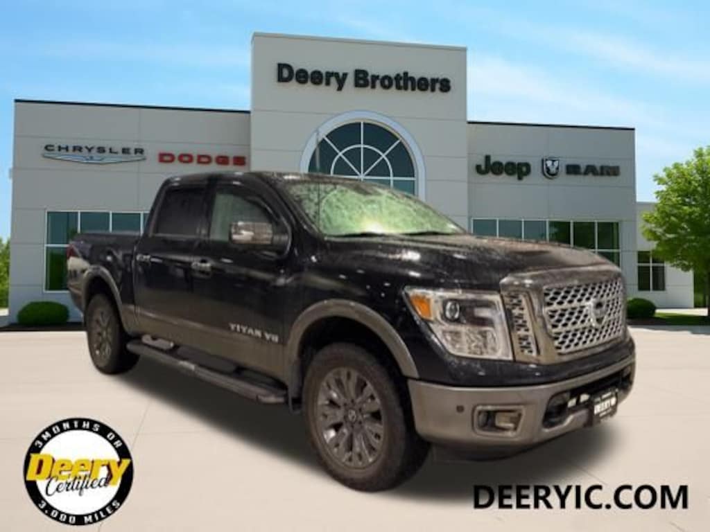 Used 2019 Nissan Titan Platinum Reserve 4x4 Truck Crew Cab