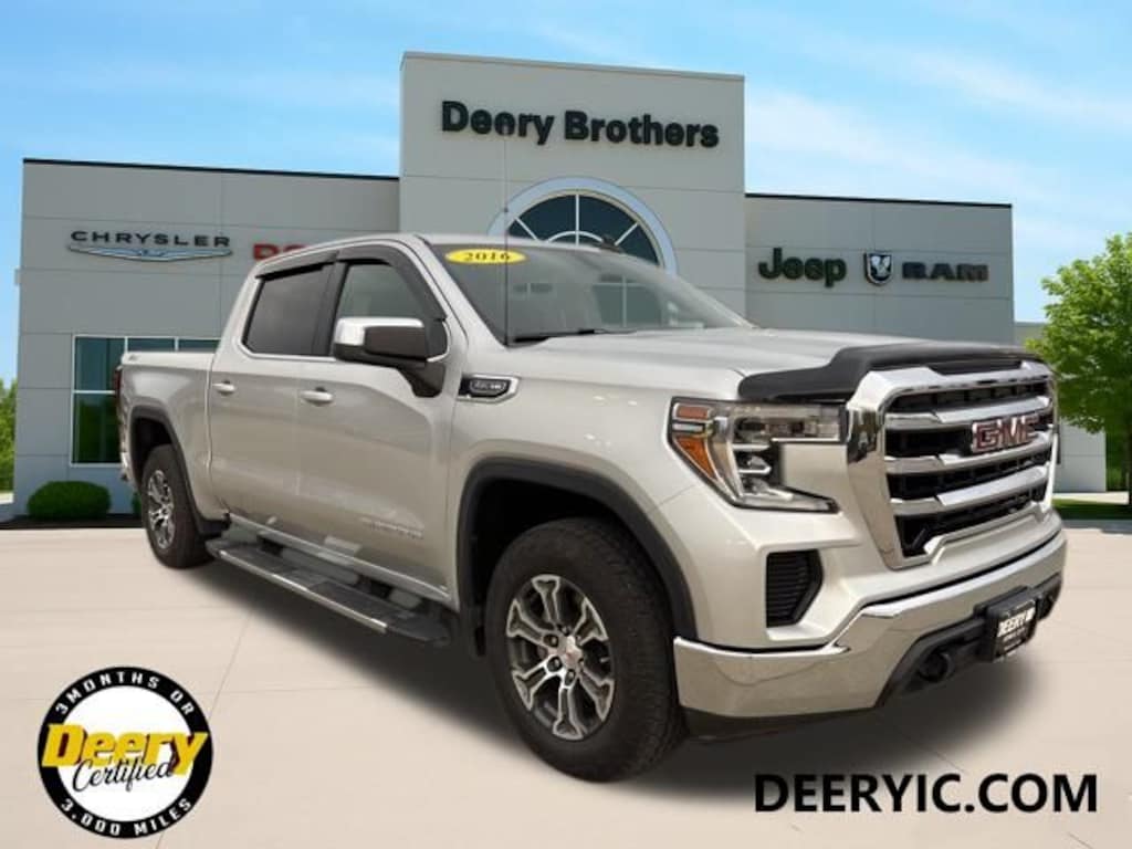 Certified 2019 GMC Sierra 1500 SLE 4x4 Truck Crew Cab