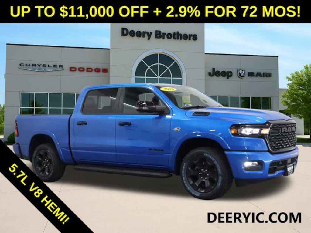 New 2026 Ram 1500 Big Horn Pickup