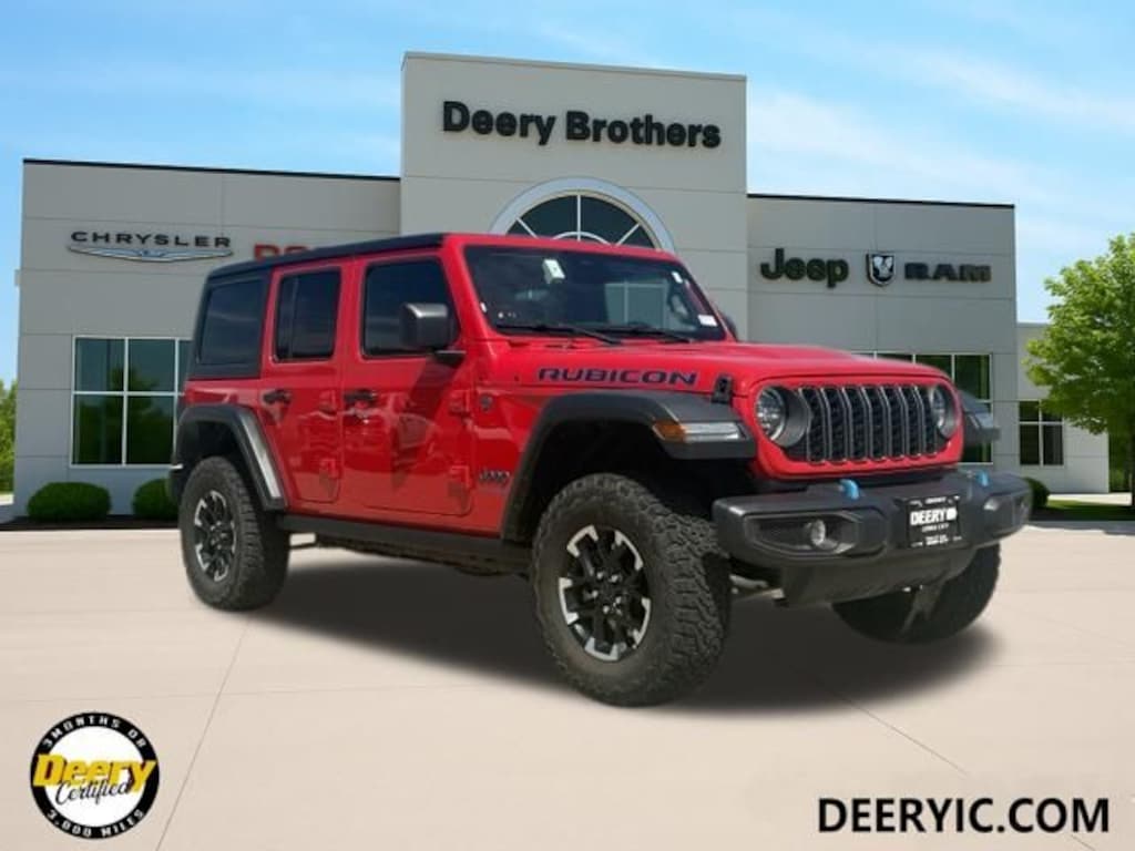 Used 2025 Jeep Wrangler 4xe Rubicon 4x4 SUV