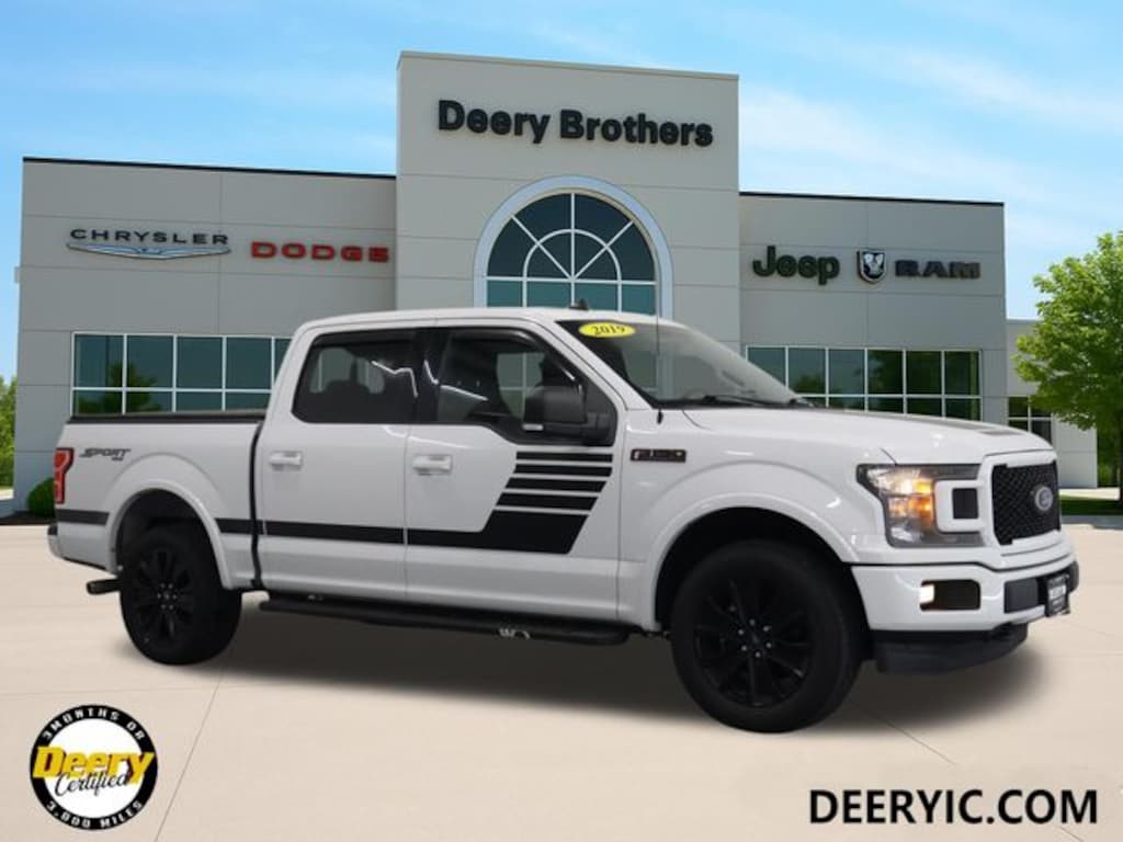 Used 2019 Ford F-150 XLT 4x4 Truck SuperCrew Cab