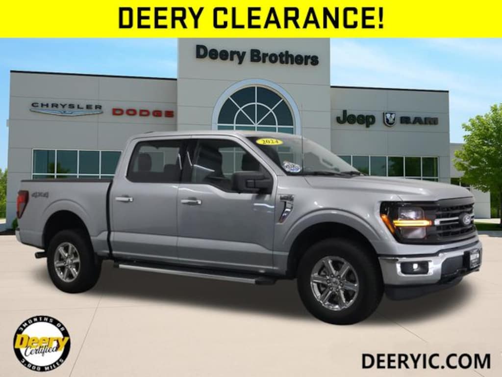 Used 2024 Ford F-150 XLT 4x4 Truck SuperCrew Cab
