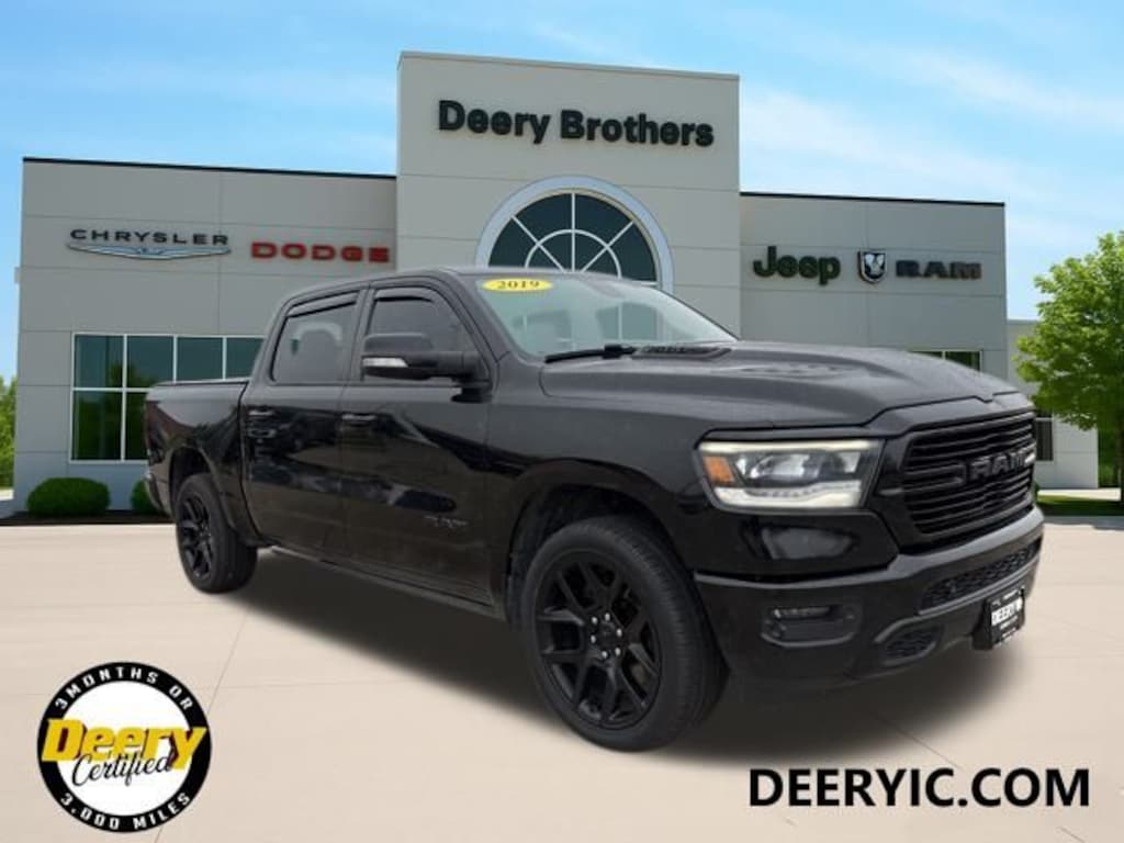 Used 2019 Ram 1500 Laramie 4x4 Truck Crew Cab