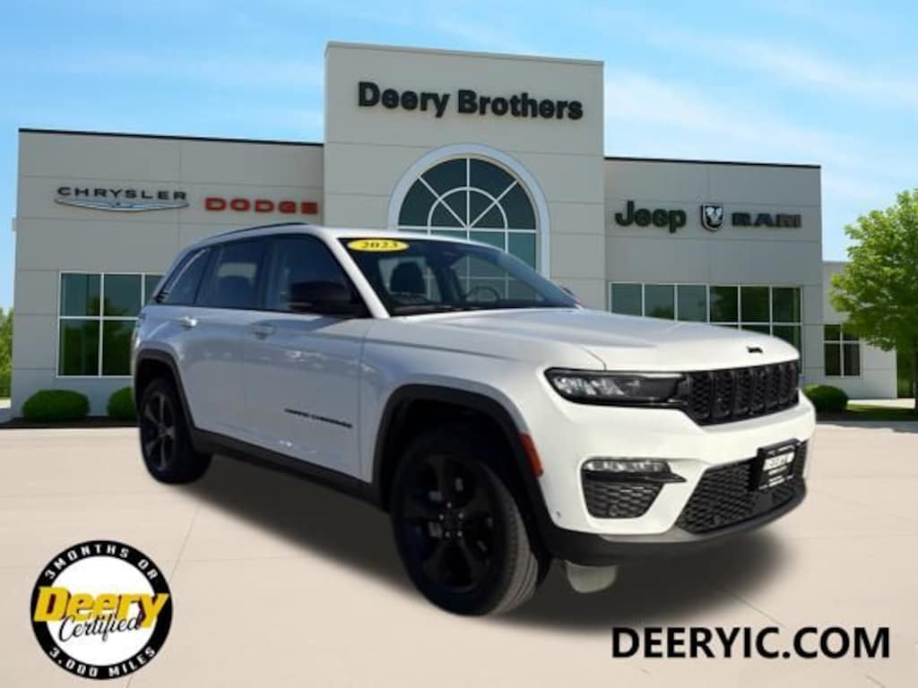 Used 2023 Jeep Grand Cherokee Limited 4x4 SUV