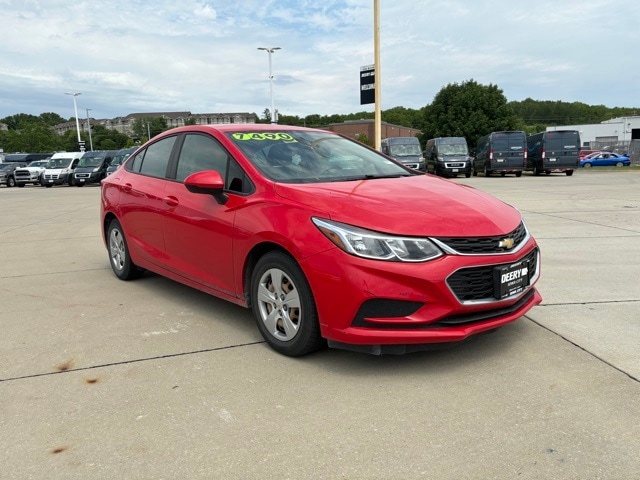 Used 2016 Chevrolet Cruze LS with VIN 1G1BC5SM6G7280224 for sale in Iowa City, IA