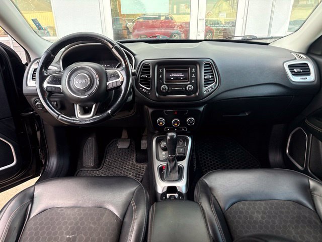 Used 2018 Jeep Compass Latitude with VIN 3C4NJDBB1JT231664 for sale in Iowa City, IA