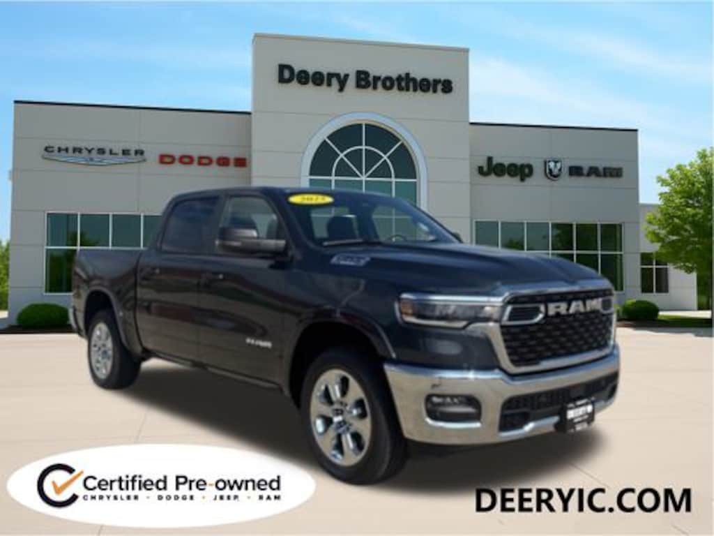 Certified 2025 Ram 1500 Big Horn 4x4 Truck Crew Cab