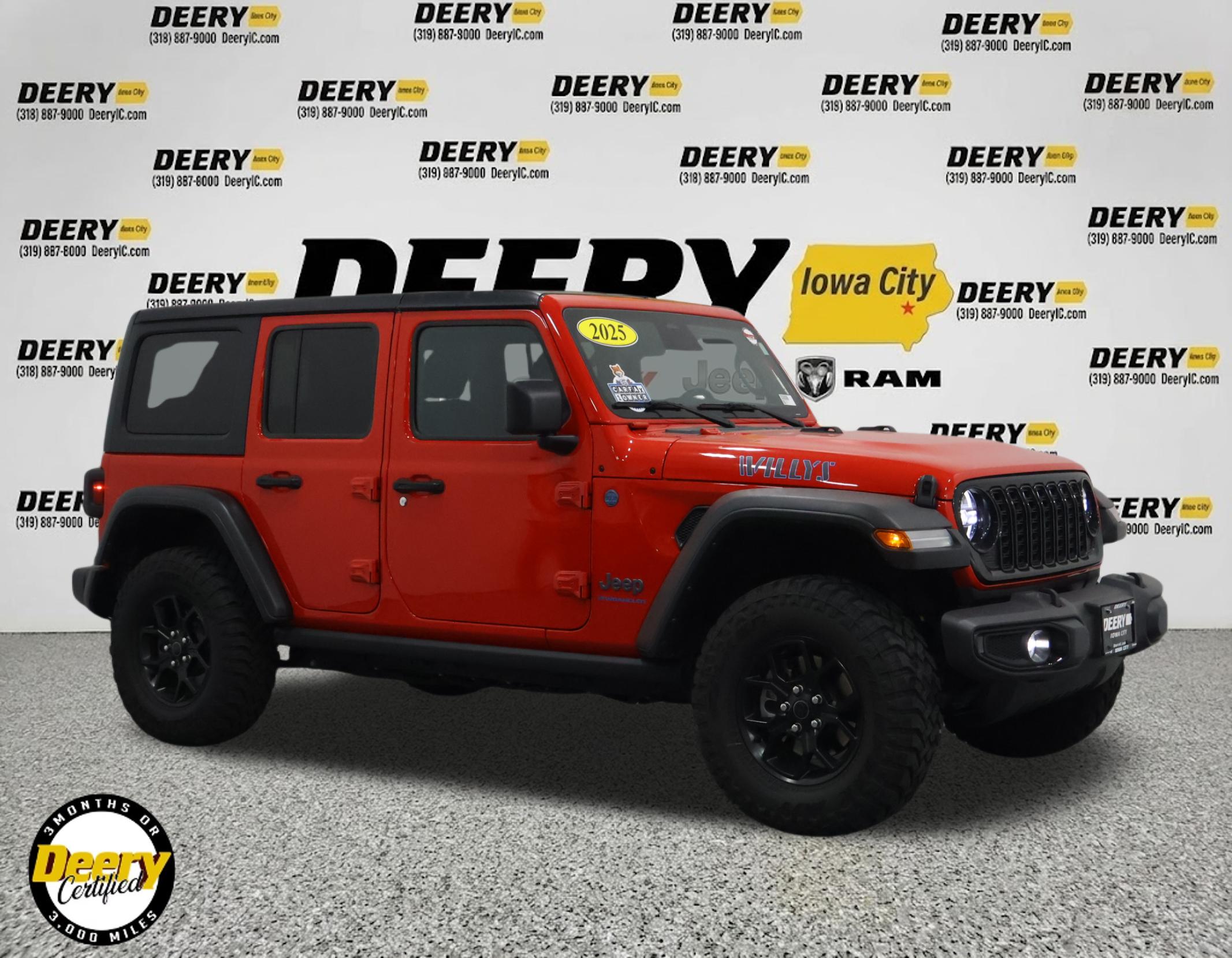 2025 Jeep Wrangler 4xe Willys 4XE
