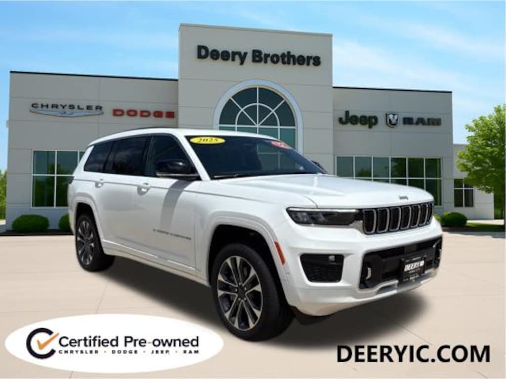Certified 2025 Jeep Grand Cherokee L Overland 4x4 SUV