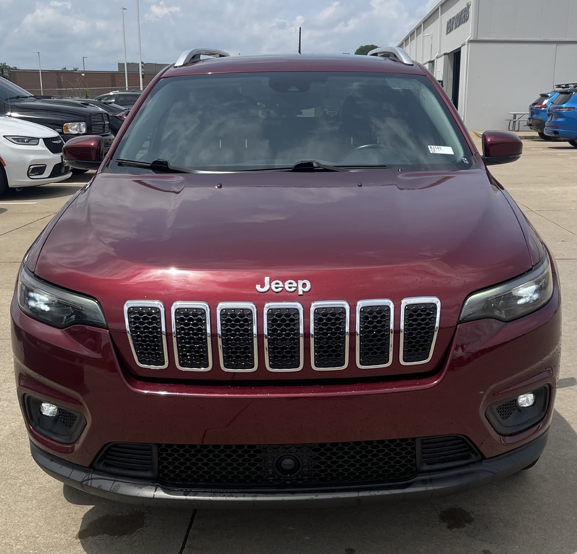 Certified 2021 Jeep Cherokee Latitude Lux with VIN 1C4PJMMN6MD134177 for sale in Iowa City, IA