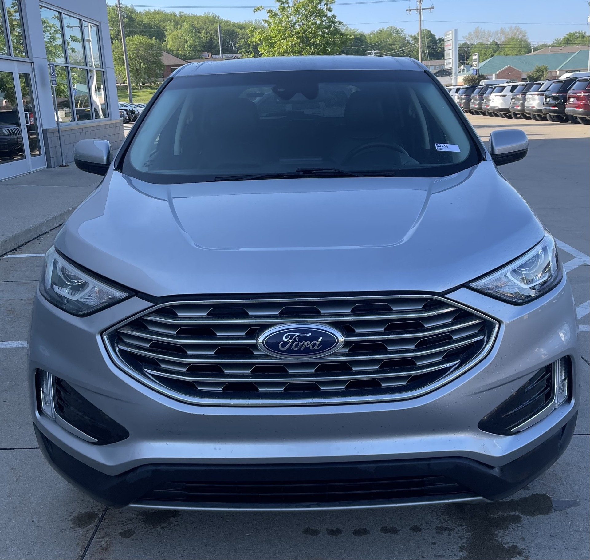 Used 2021 Ford Edge SEL with VIN 2FMPK4J95MBA00993 for sale in Iowa City, IA